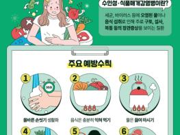 홍천군보건소, 여름철 수인성․식품매개감염병 예방수칙 홍보 기사 이미지