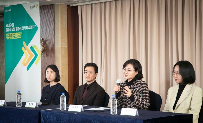 사노피 듀피젠트, 중증 제2형 염증성 천식 치료 급여 등재 기자간담회 성료 기사 이미지