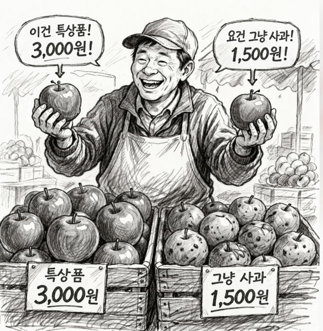 가치가 높은 것이 가격이 높다, 다른 조건이 같다면. 그리고 그렇게 되어야한다.챗GPT, 좋은 프레임 교정칼럼