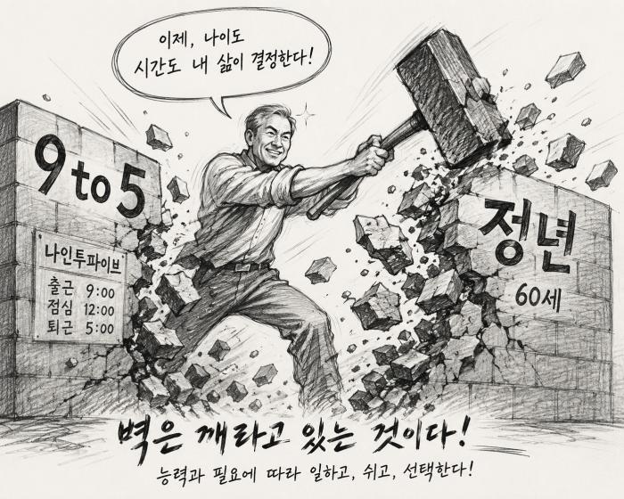 사이비 진보는 틀렸다, 누구를 위한 정년 연장? 9to5와 함꼐 깨부셔야