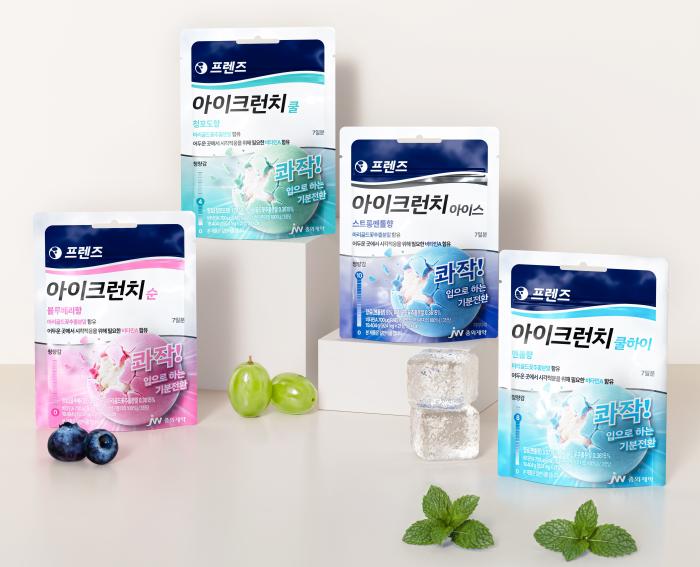 JW중외제약, ‘프렌즈’ 브랜드 첫 확장 제품 ‘아이크런치’ 출시