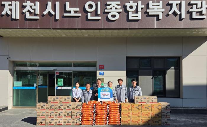 유유제약, 노조와 함께 추석 맞이 사랑의 물품 기부