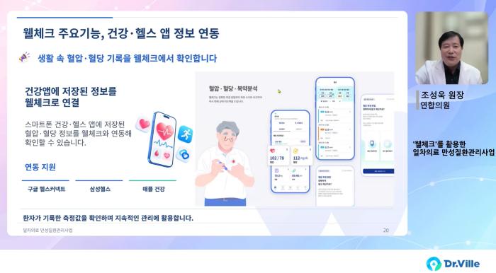 웰체크 라이브 세미나 2,786명 시청…동네의원 만성질환관리 실전 노하우 공유