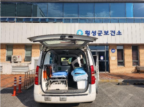 횡성군, 구급차 운용·관리실태 현장점검 실시
