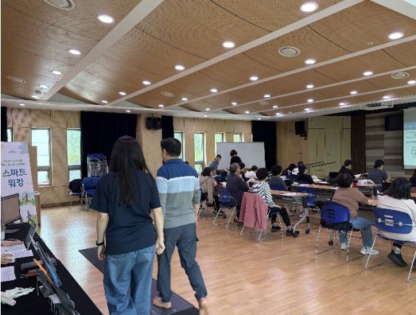 수원시 영통구보건소, '스마트 워킹 운동교실' 운영