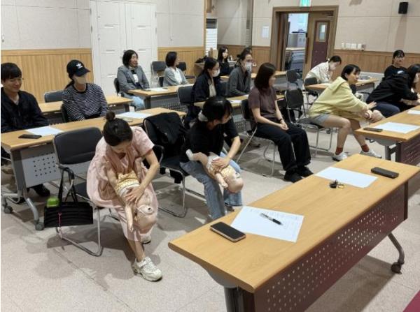 고창군, 영유아 심폐소생술(CPR) 교육 운영