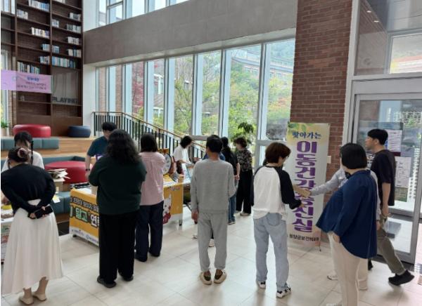 청양군, 도립대 축제서 ‘체험형 건강홍보관’ 운영… 청춘 건강 지킨다