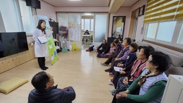 산청군, 찾아가는 통합건강증진 프로그램 운영
