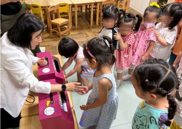 서귀포시 서부보건소, 감염병 예방교육과 함께하는 손씻기 체험교실 운영