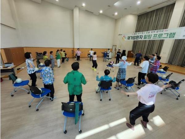 논산시 ‘암을 보지 말고, 앞을 보며 살아요’ 재가암환자 힐링 프로그램 성료