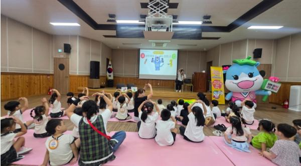 함안군, 찾아가는 유아 흡연위해예방교실 운영
