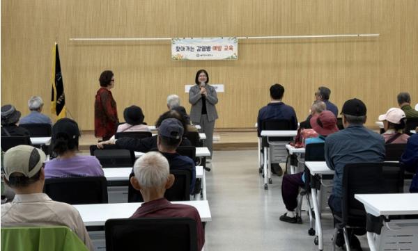 동두천시보건소, 인플루엔자 유행주의보에 따른 호흡기감염병 예방교육 실시