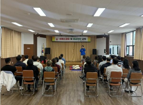 영동군보건소, 2026년 하반기 심폐소생술 등 응급처치 교육 실시